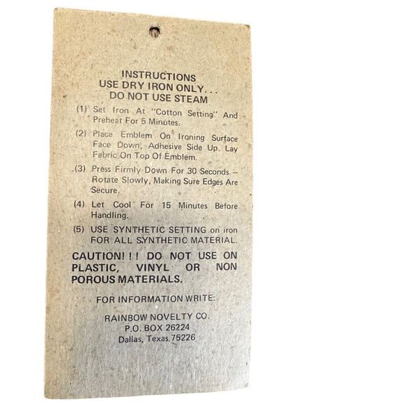 Vintage Letter A sew on or Iron on Monogram - Picture 9 of 9